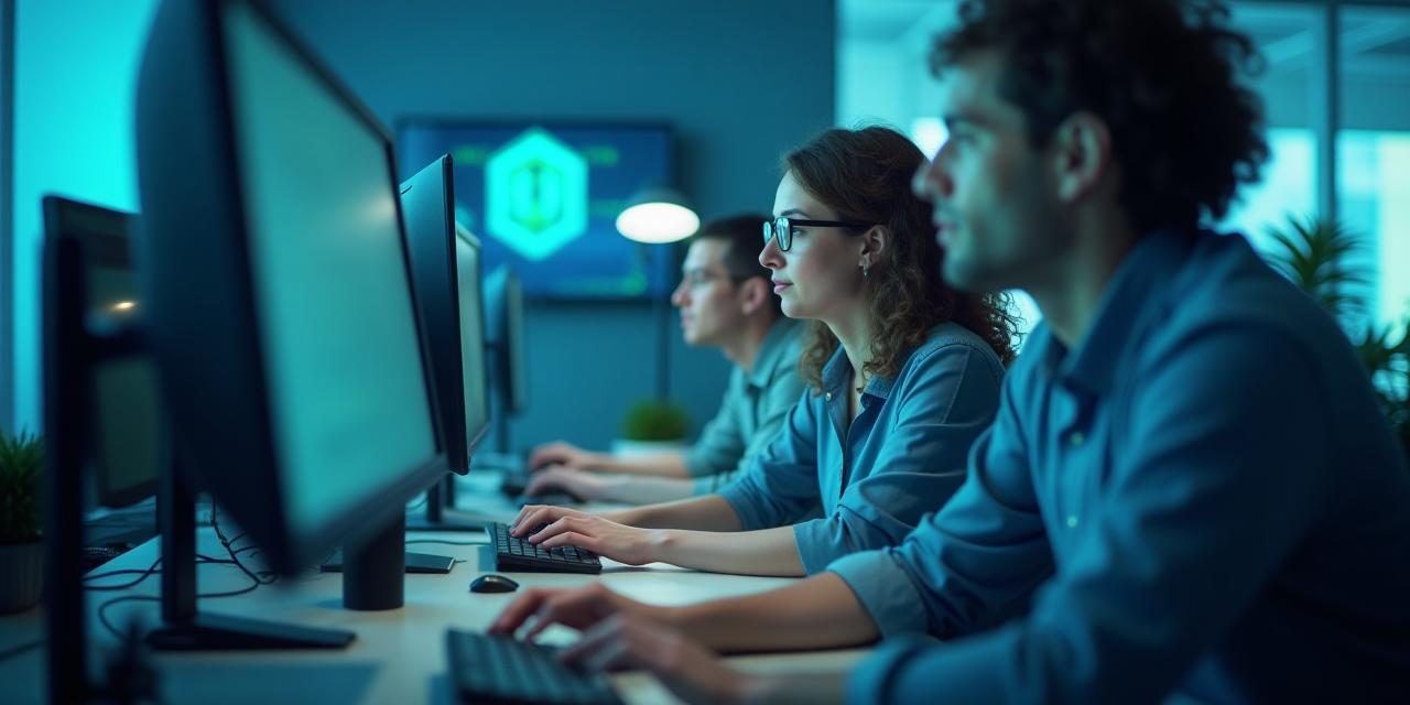 Tim NinjaTek melakukan code review